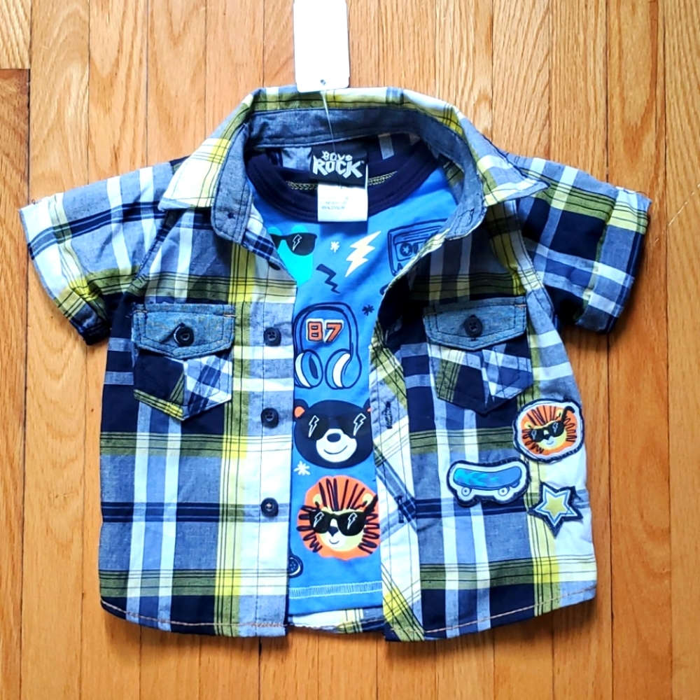 🔥Host Pick🔥Nwt t shirt and shirt set